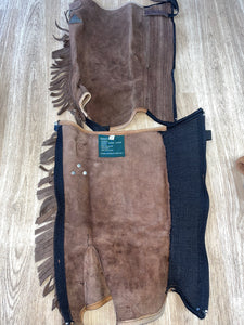Mountain Horse Suede Chaps Junior Large