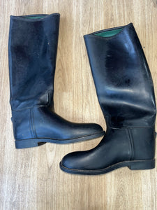 Aigle Long Rubber Riding Boots Size 37