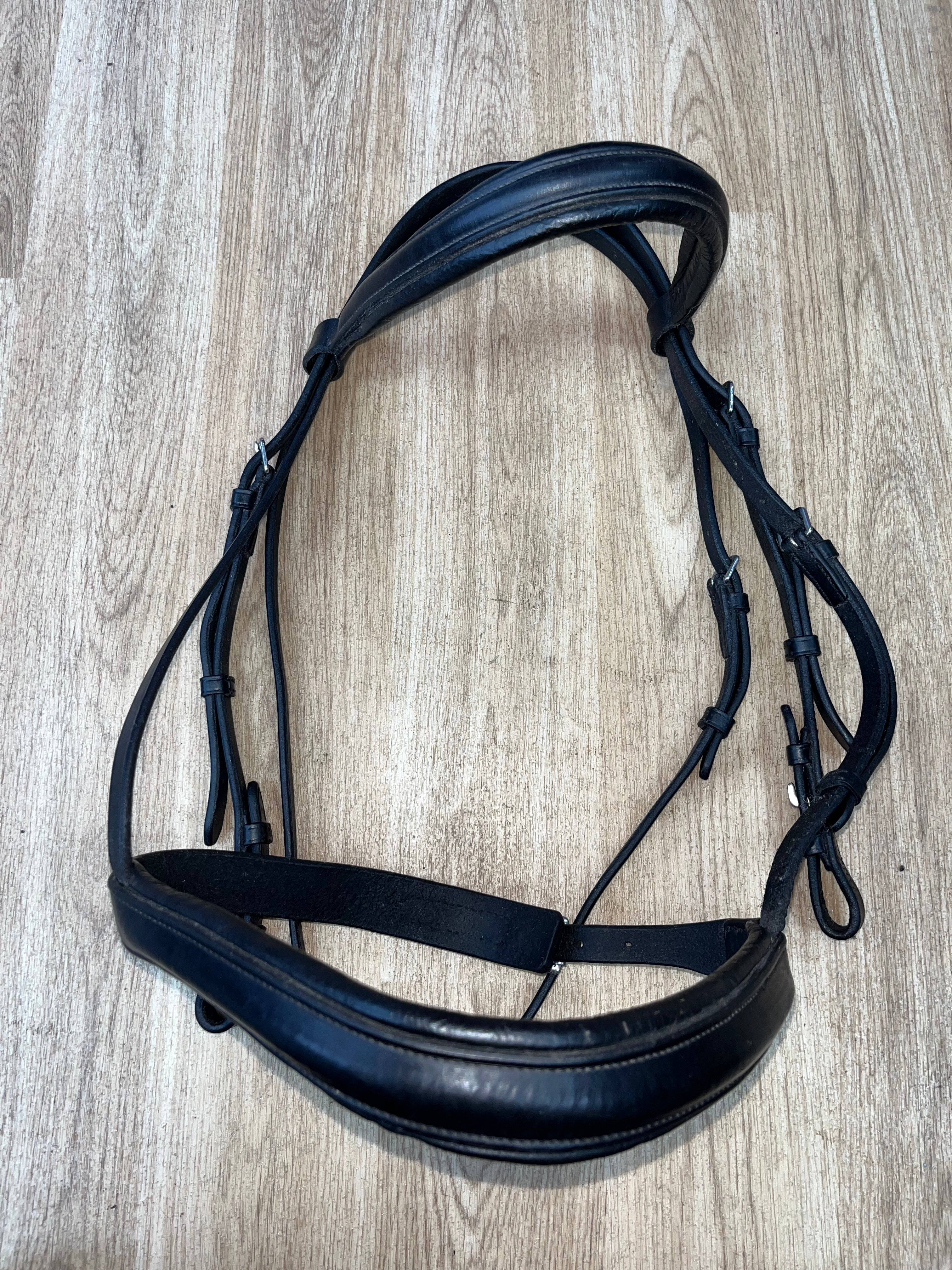 Collegiate Black Bridal Large Pony / Cob #7