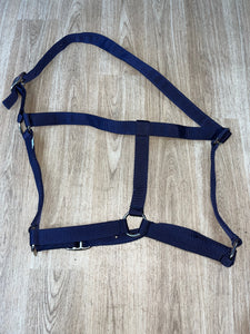 Navy Nylon Headcollars Size Full