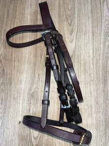 Saxon Mini Shetland Brown Bridle #1