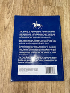 The Manual Of Horsemanship The Pony Club