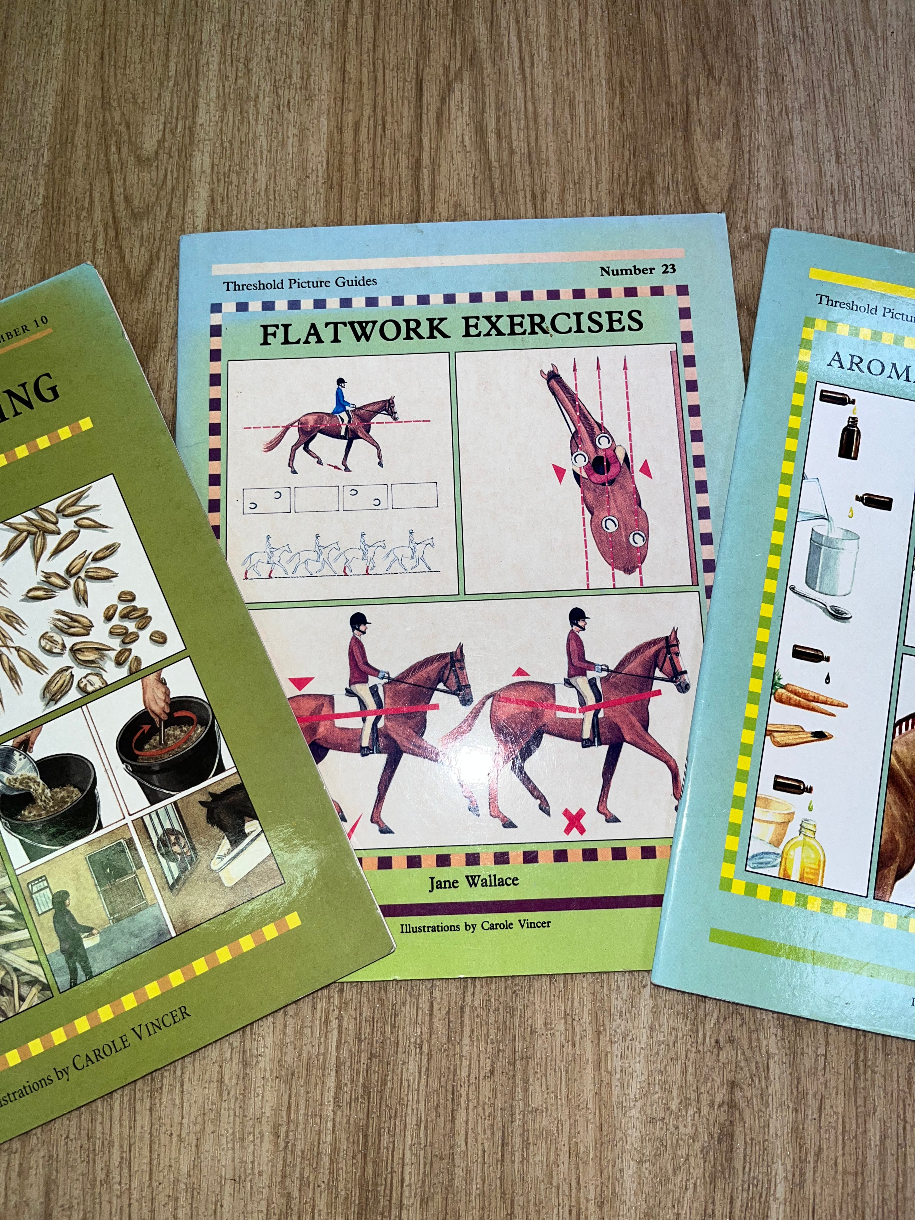Book Bundle Aromatherapy For Horses/ Flatwork Exercises/ Feeds And Feeding