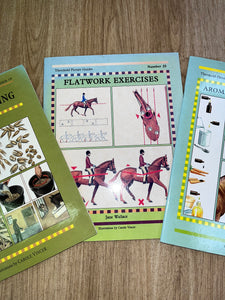Book Bundle Aromatherapy For Horses/ Flatwork Exercises/ Feeds And Feeding