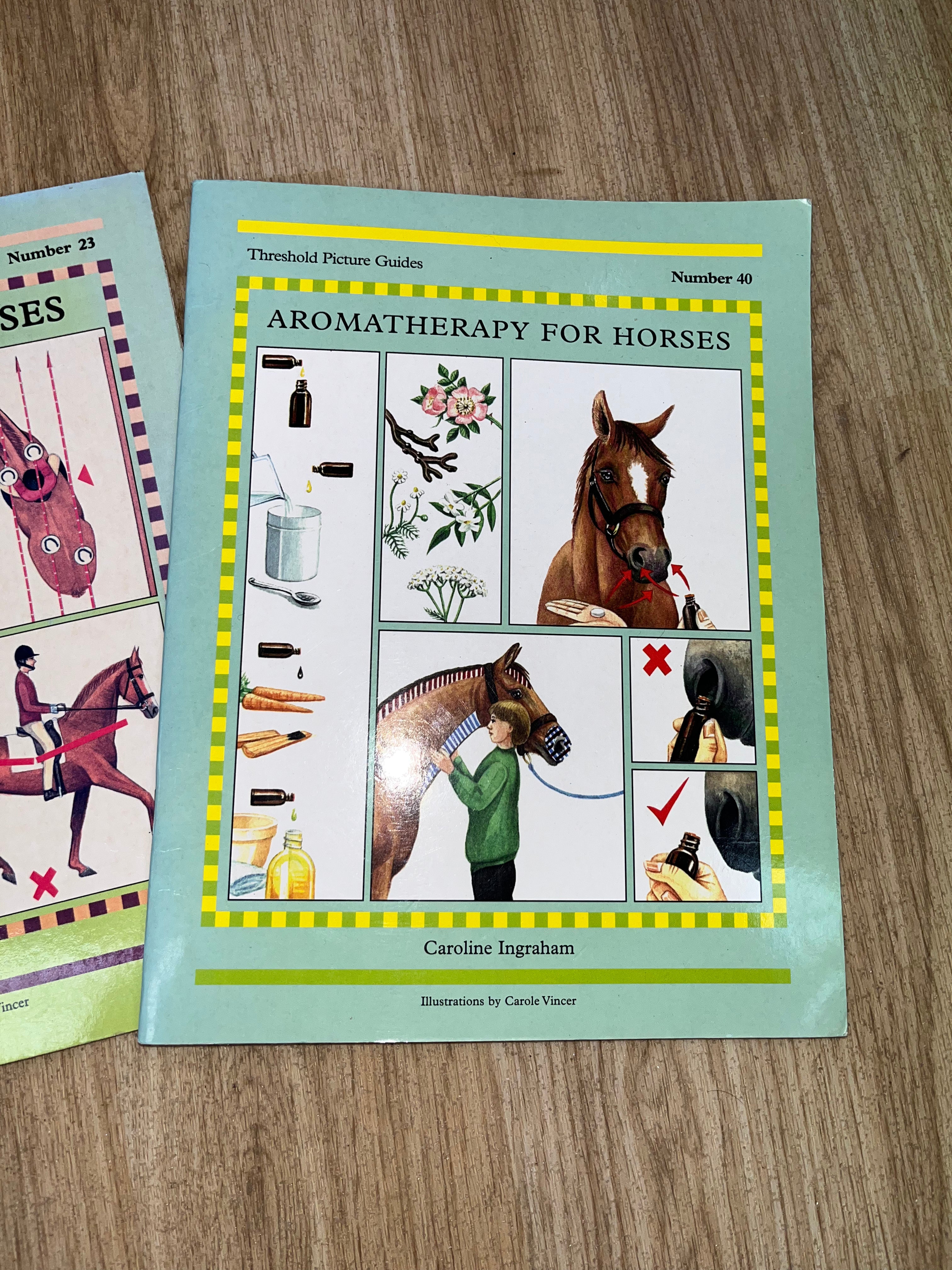 Book Bundle Aromatherapy For Horses/ Flatwork Exercises/ Feeds And Feeding