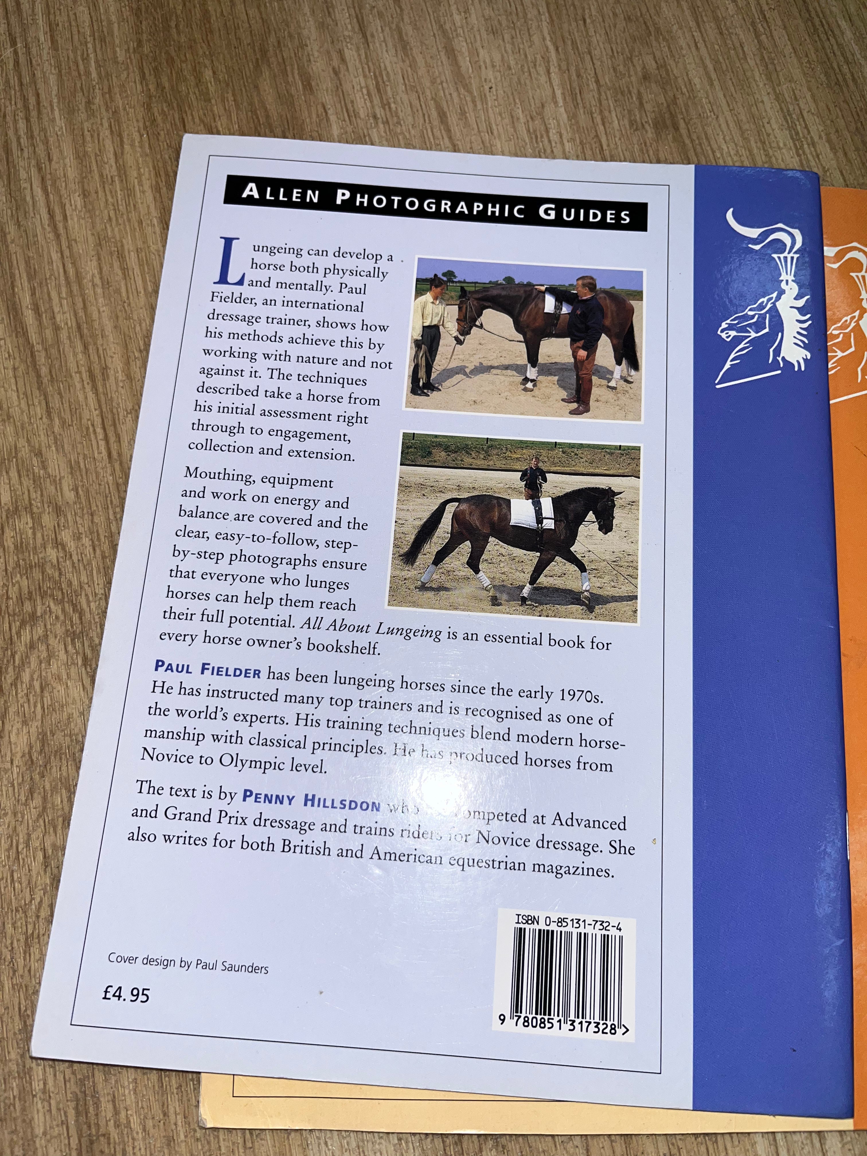 Book Bundle Creating A Bond With Your Horse/ All about Lunging / Showing In Hand