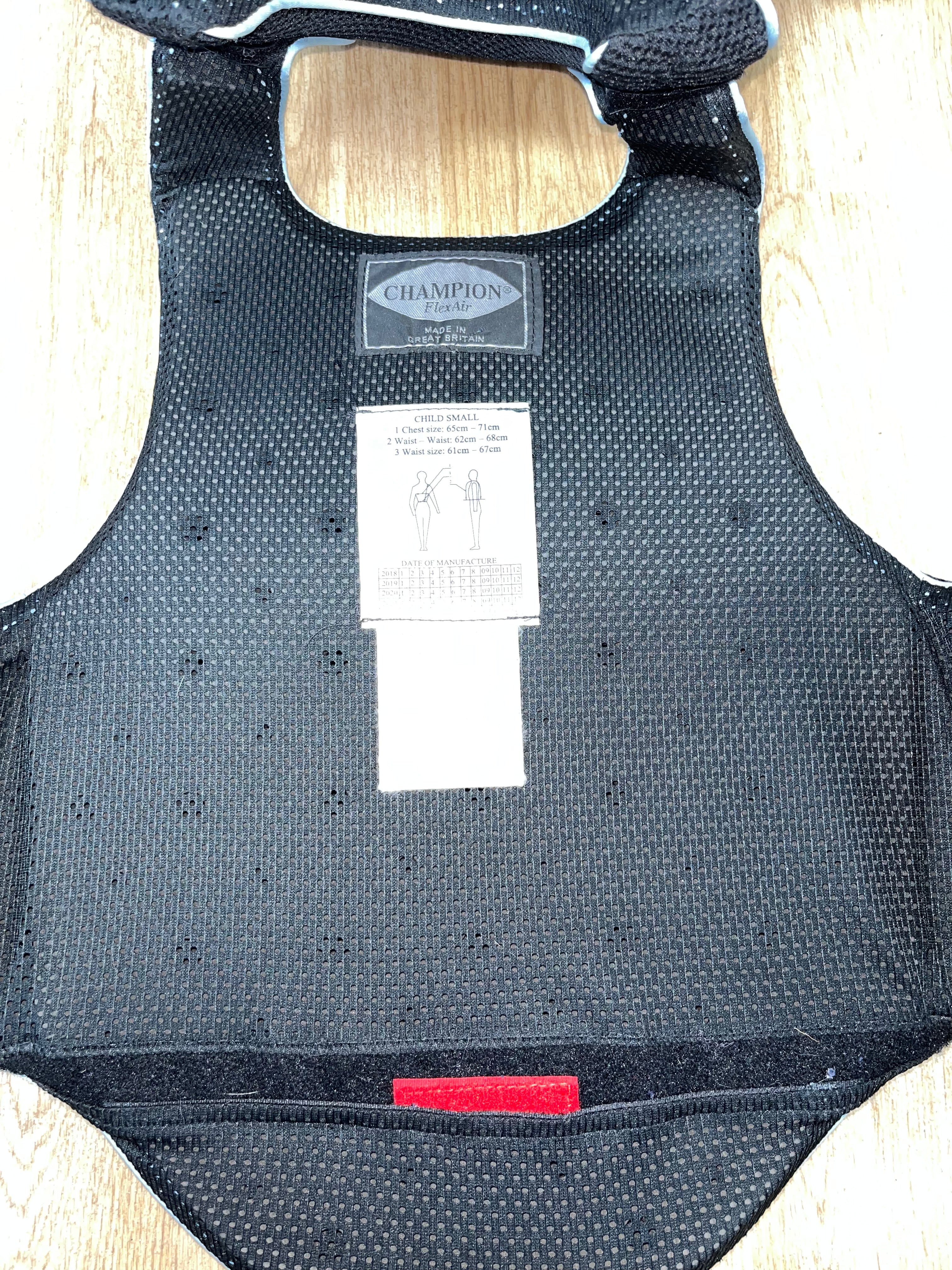 Champion Children’s Body Protector 2018 Level 3 Size Small