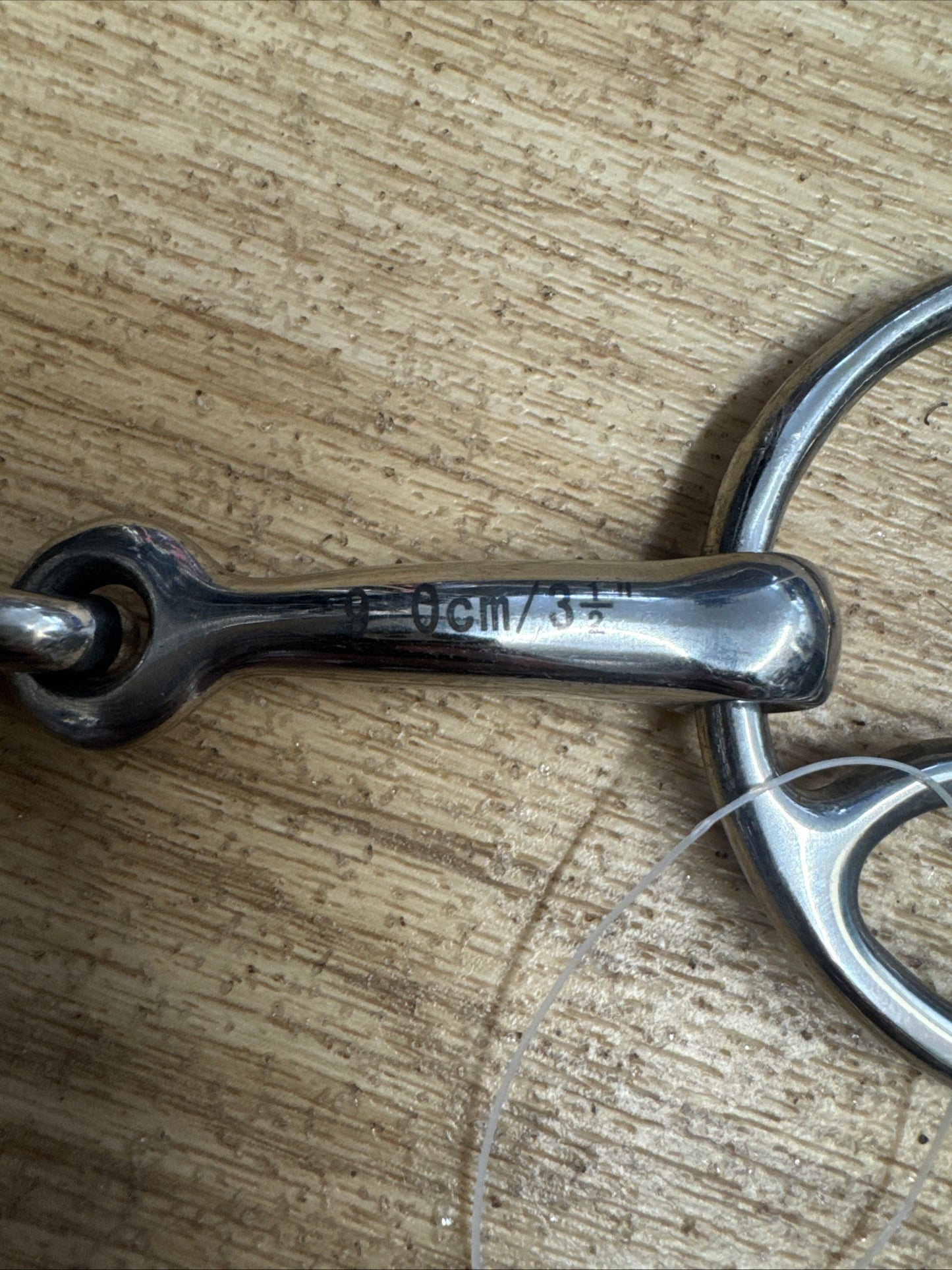 Eldonian Wilkie 3.5” Loop Ring Snaffle - Free Post - NEW