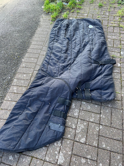 Requisite Stable Liner Rug With Full Neck Black 200g 6’3