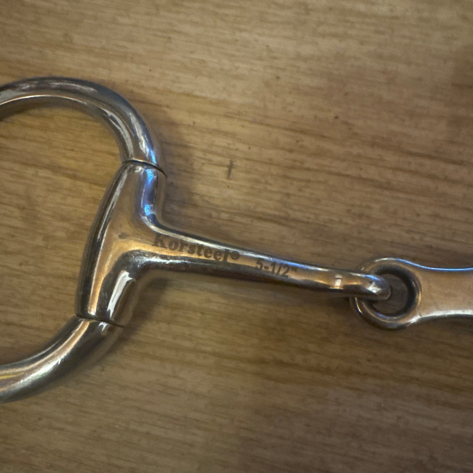 Korsteel 5.5” French Link Eggbutt Snaffle - FREE POST
