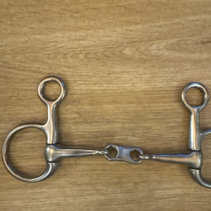 5” French Link Hanging Cheek Snaffle