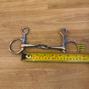 5” French Link Hanging Cheek Snaffle