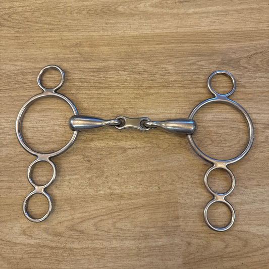 French Link Dutch Gag - 3 Ring Bubble