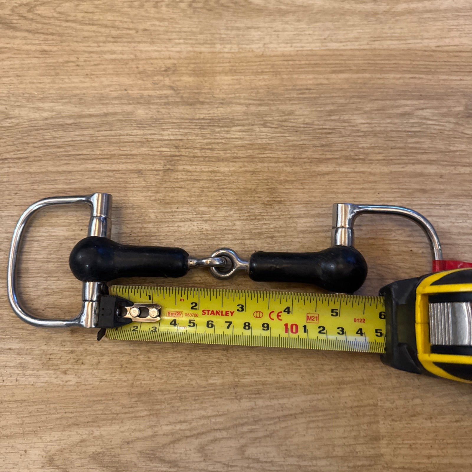 Rubber 4.5” D Ring Snaffle - Free Postage