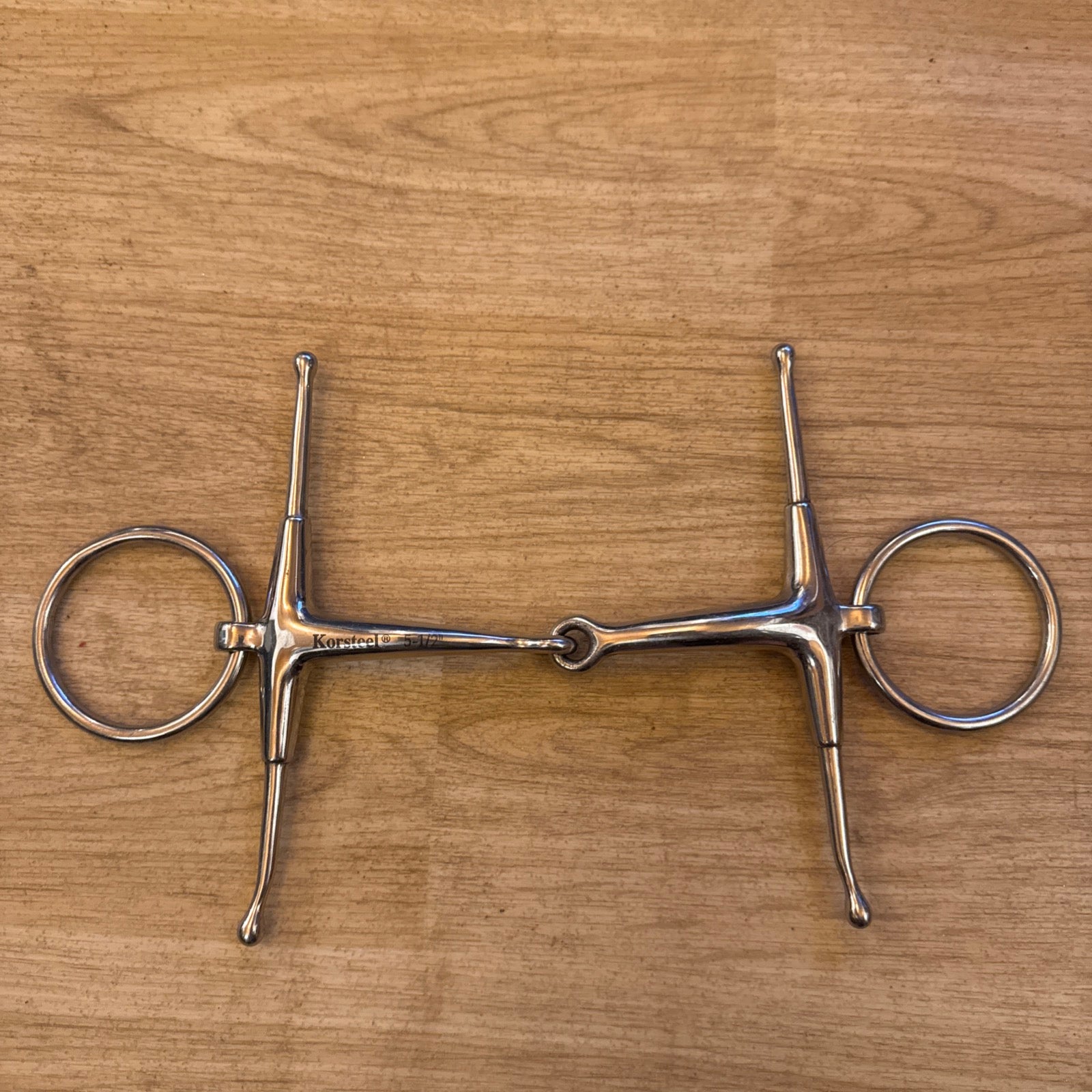 Korsteel Jointed Fulmer Snaffle 5.5” - Like Full Cheek