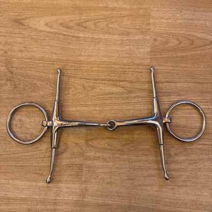 Korsteel Jointed Fulmer Snaffle 5.5” - Like Full Cheek