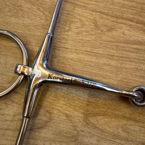 Korsteel Jointed Fulmer Snaffle 5.5” - Like Full Cheek