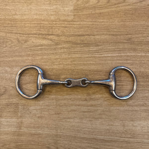 5” French Link Eggbutt Snaffle - PONY RINGS