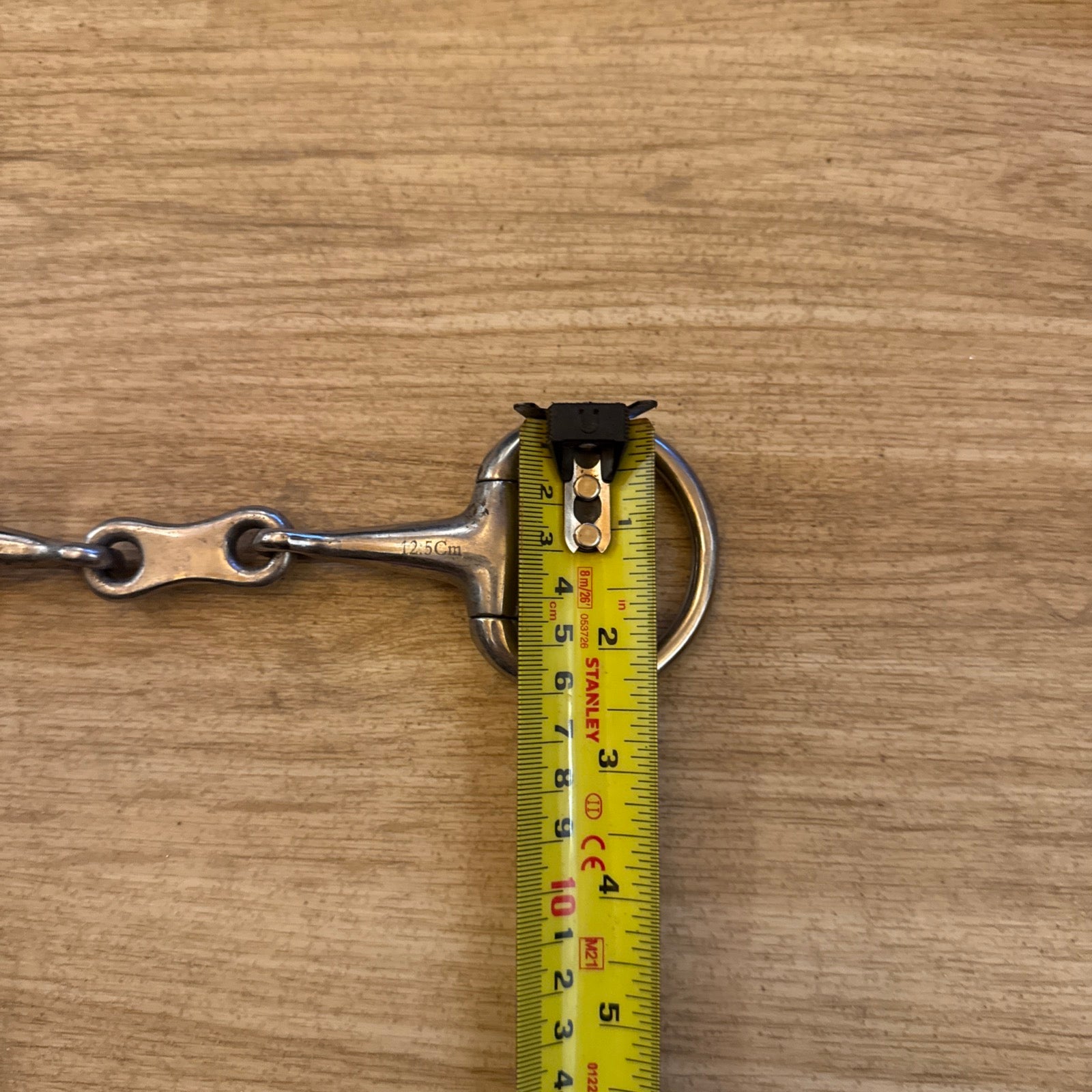 5” French Link Eggbutt Snaffle - PONY RINGS