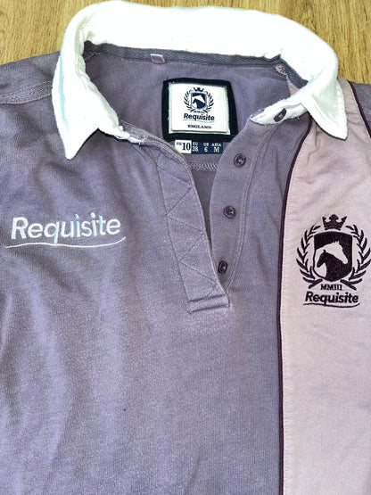 Requisite Ladies Long Sleeved Polo Shirt Size 10