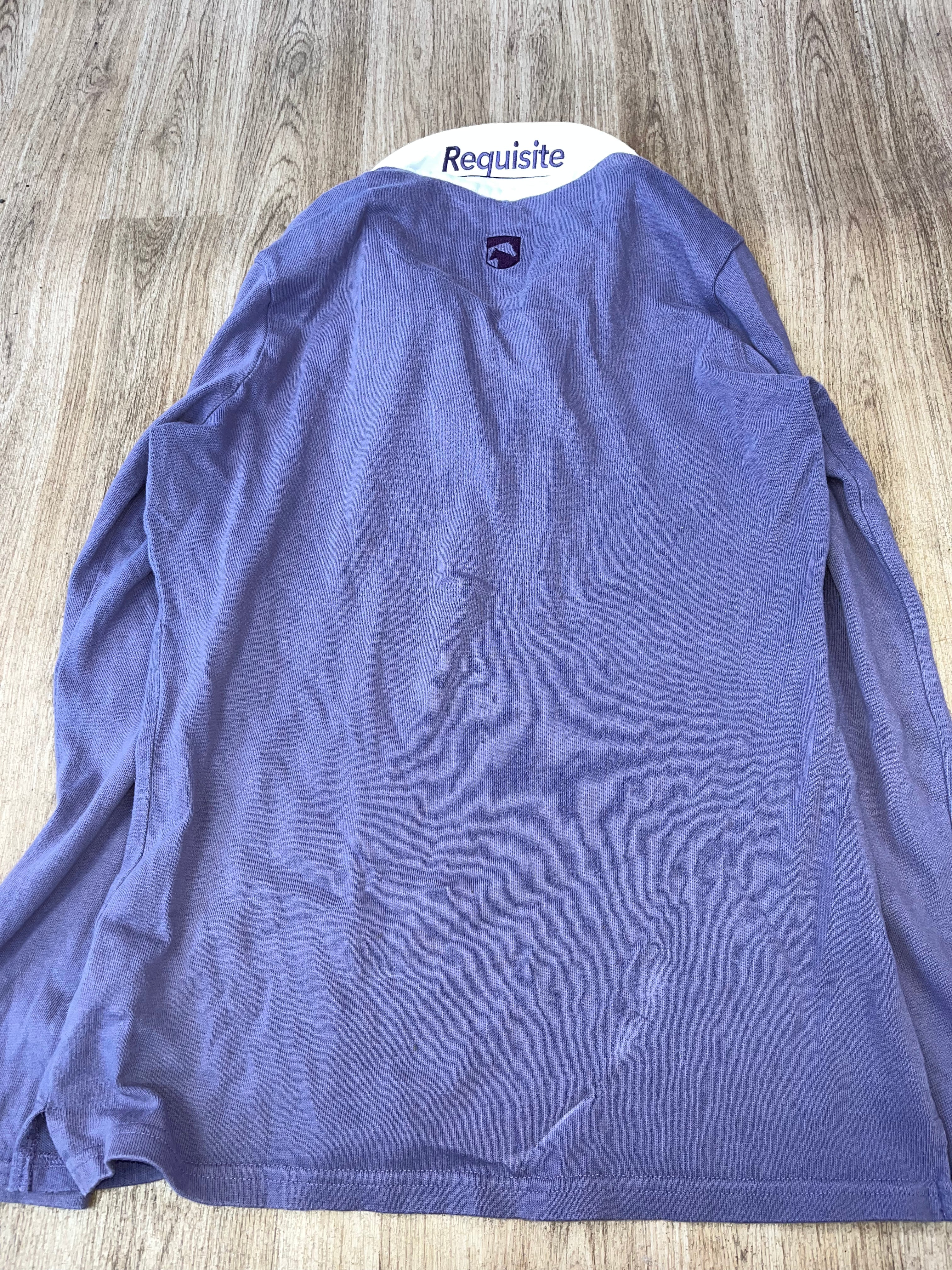Requisite Ladies Long Sleeved Polo Shirt Size 10