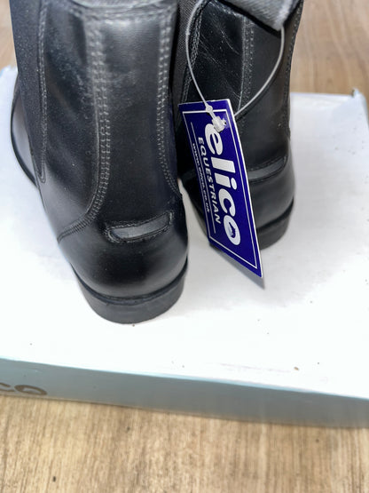Elico Zipped Paddock Boots Black Size 41