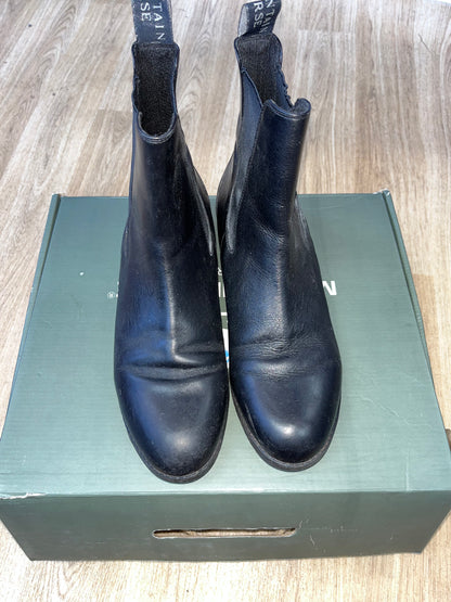 Mountain Horse Elaine Jodphur Boots Black Size 40