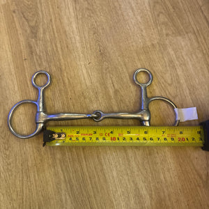 5.5” Jointed Hanging Cheek Snaffle - FREE POSTAGE