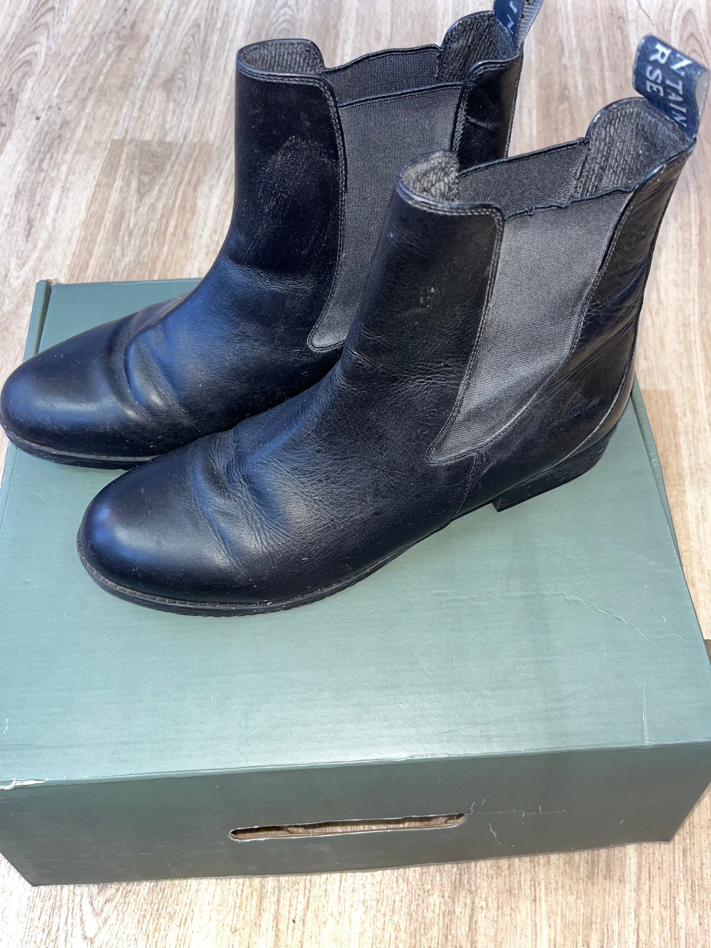 Mountain Horse Elaine Jodphur Boots Black Size 40