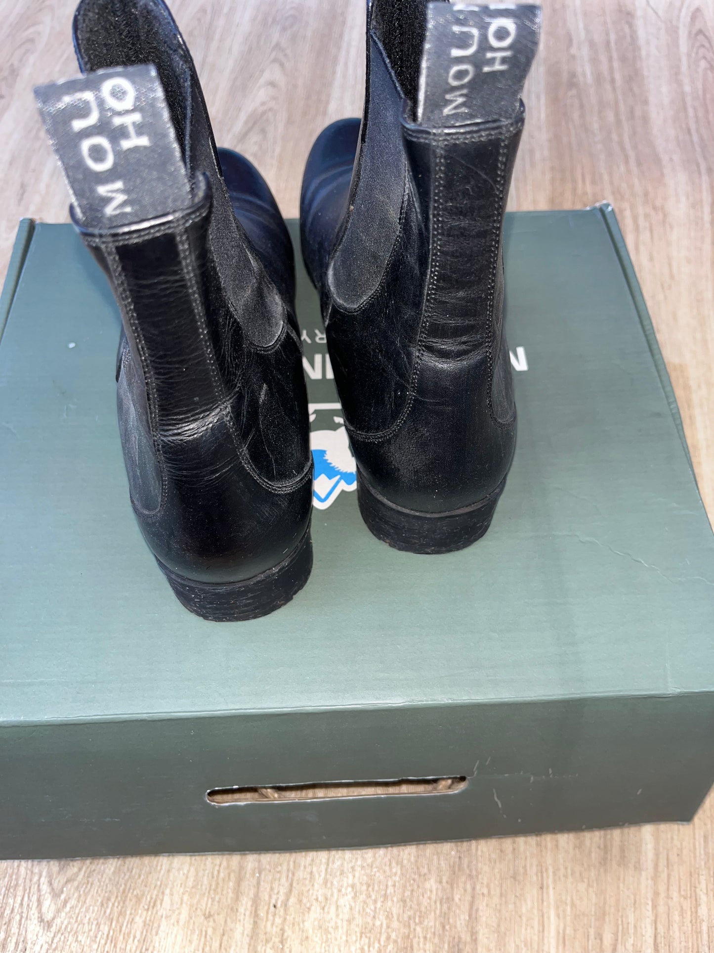 Mountain Horse Elaine Jodphur Boots Black Size 40