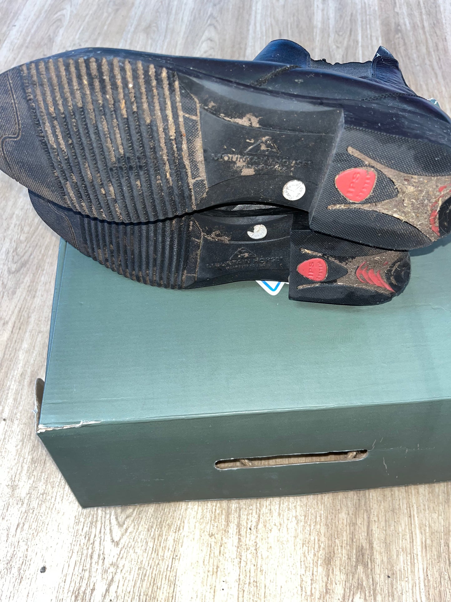 Mountain Horse Elaine Jodphur Boots Black Size 40