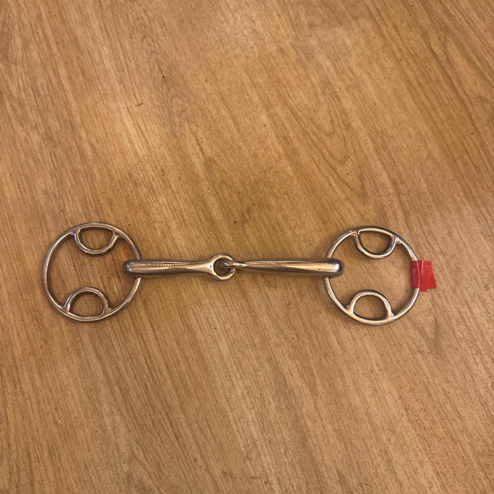 Sheldon 4.5” Jointed Wilkie Snaffle Loop Ring