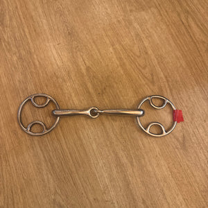 Sheldon 4.5” Jointed Wilkie Snaffle Loop Ring
