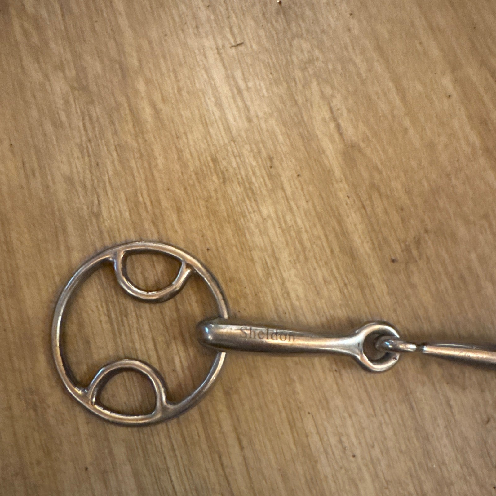Sheldon 4.5” Jointed Wilkie Snaffle Loop Ring