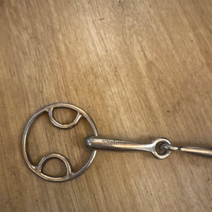 Sheldon 4.5” Jointed Wilkie Snaffle Loop Ring