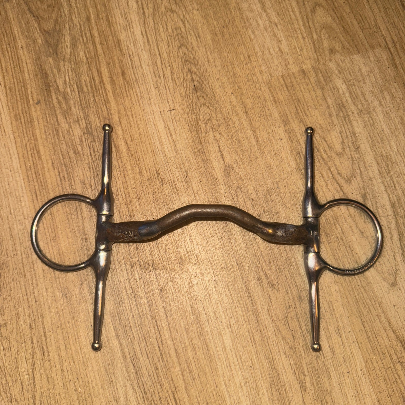 Bombers Happy Tongue Full Cheek Snaffle 5.5” 140mm