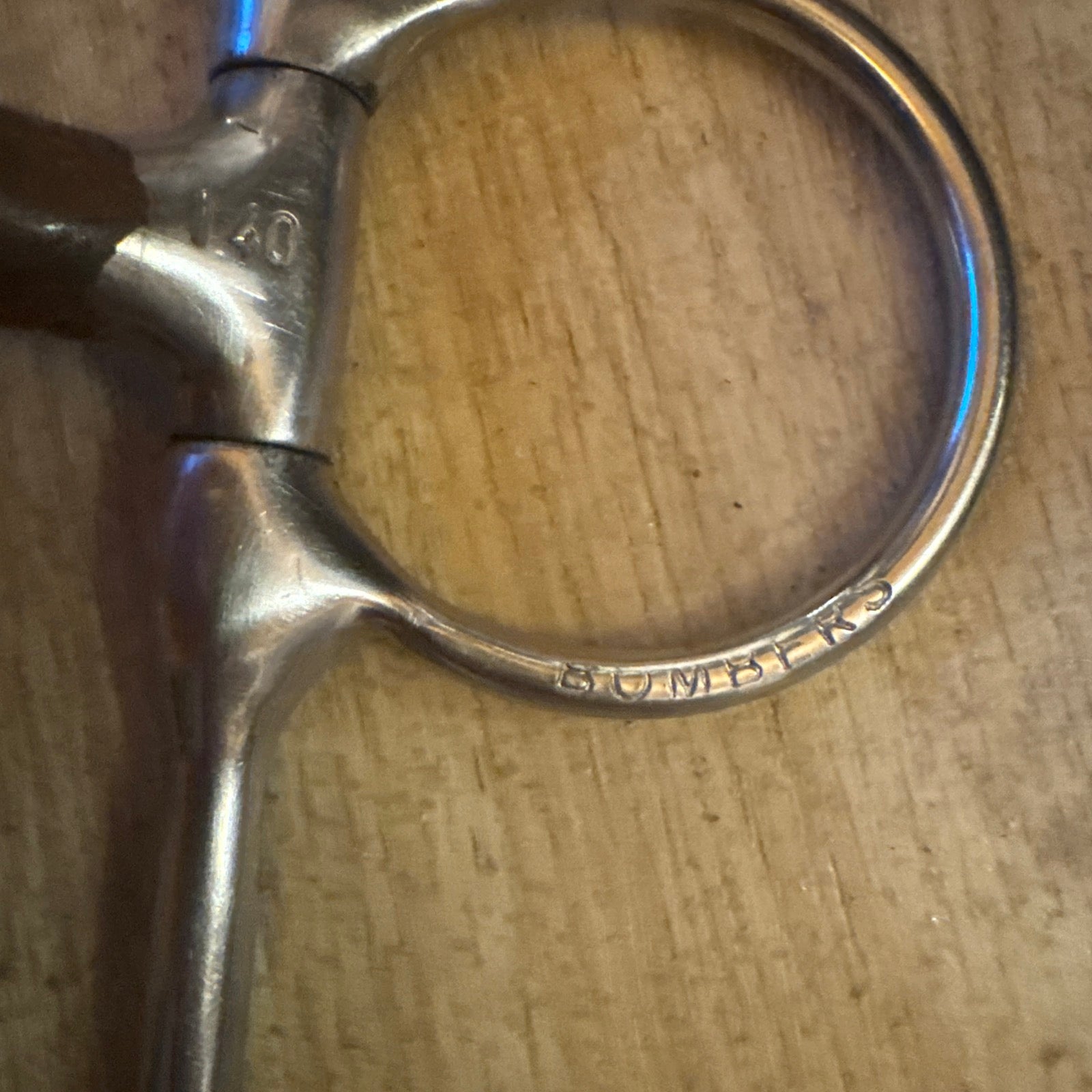 Bombers Happy Tongue Full Cheek Snaffle 5.5” 140mm