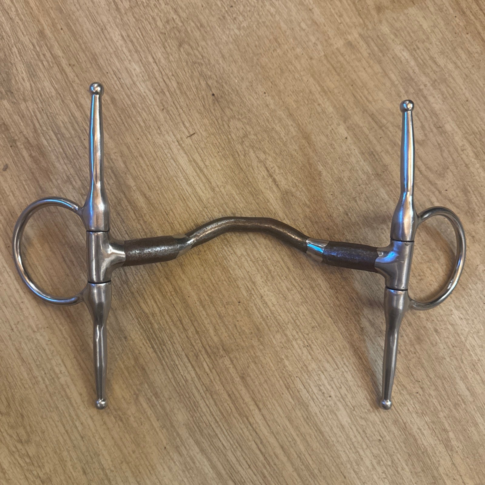 Bombers Happy Tongue Full Cheek Snaffle 5.5” 140mm