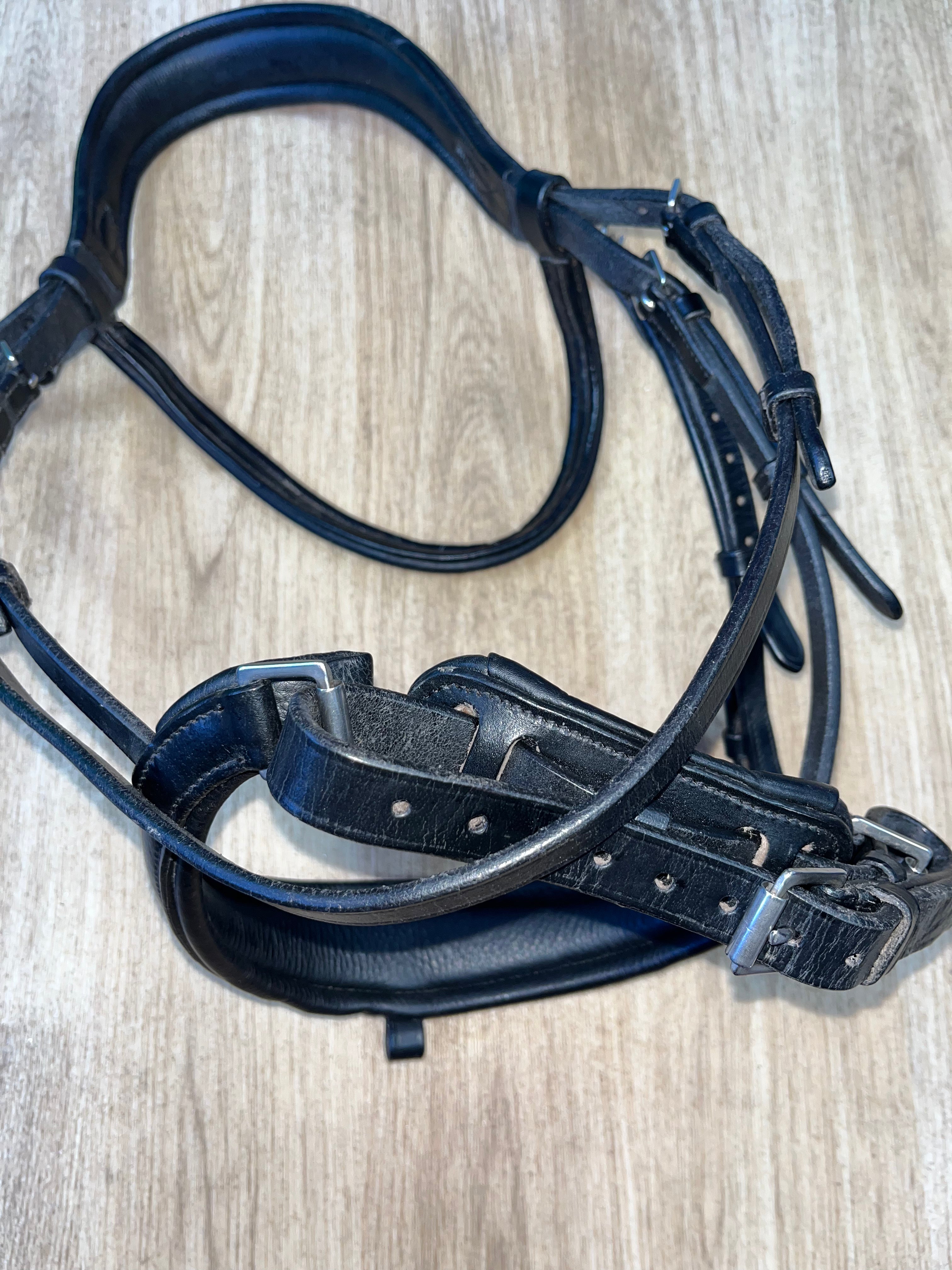 Norton Black Bridle Comfort Head And Nose Piece Full #15