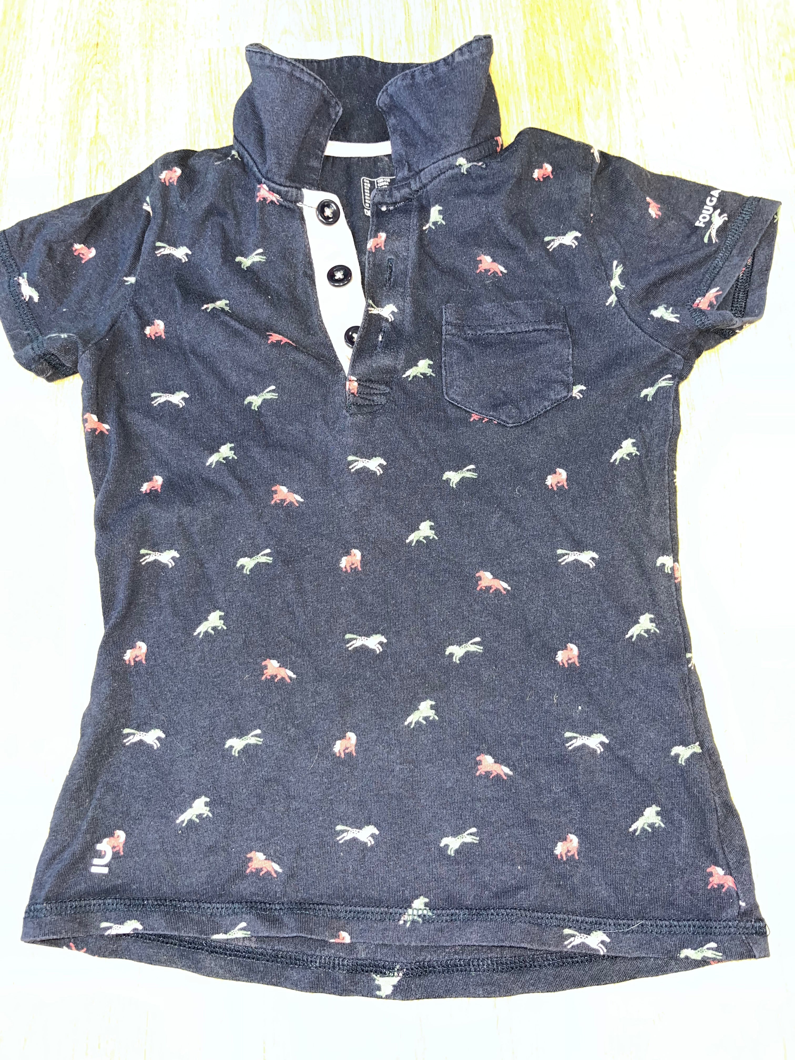 Decathlon Girls Polo Shirt 8 Years