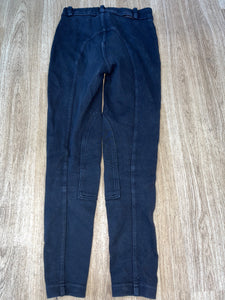 Fouganza Children’s Black Jodphurs Size 8 Years