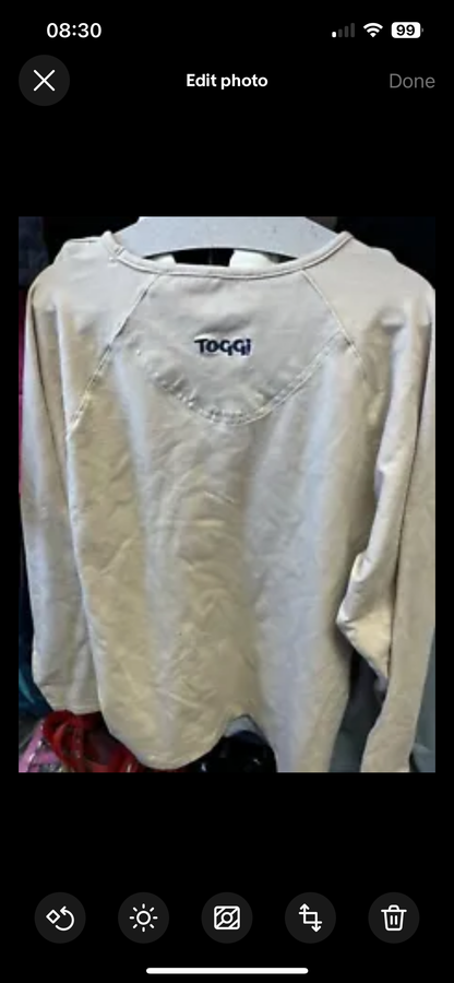 Toggi Long Sleeved Top Size 14