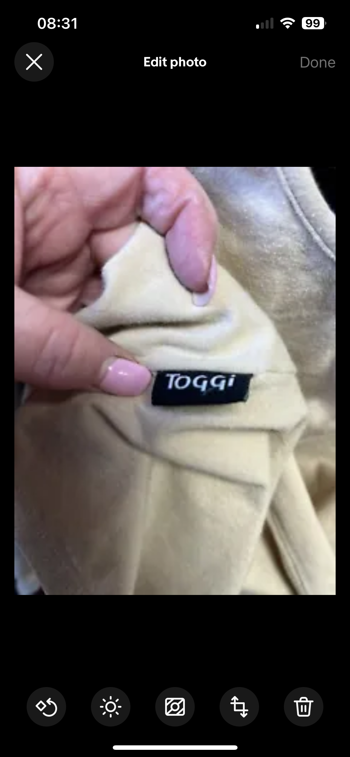 Toggi Long Sleeved Top Size 14