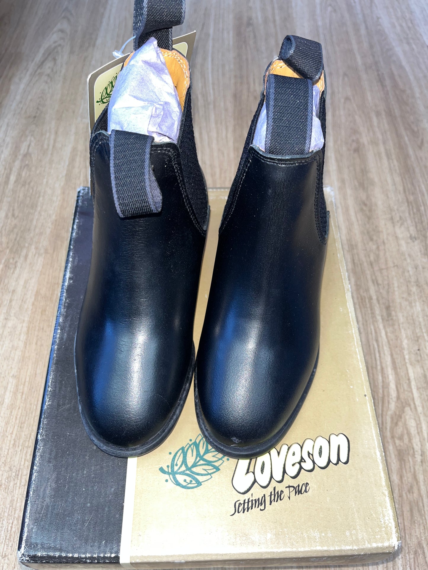 Loveson Malvern Children’s Black Jodphur Boots Size 13