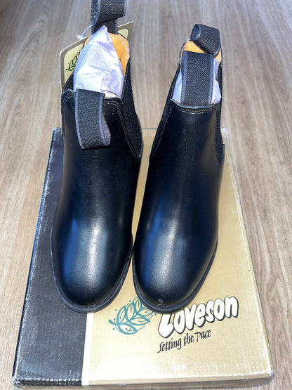 Loveson Malvern Children’s Black Jodphur Boots Size 13