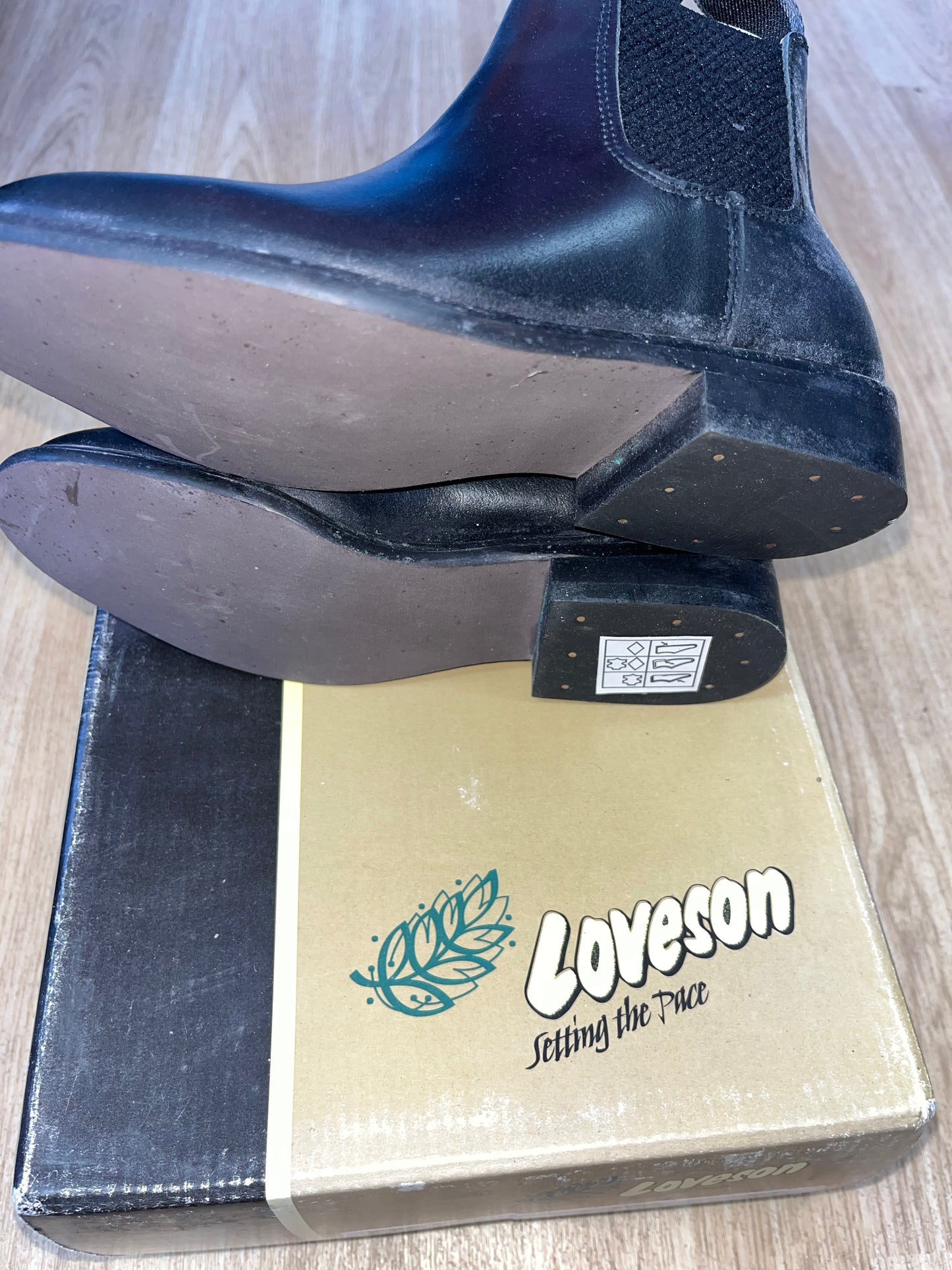 Loveson Malvern Children’s Black Jodphur Boots Size 13