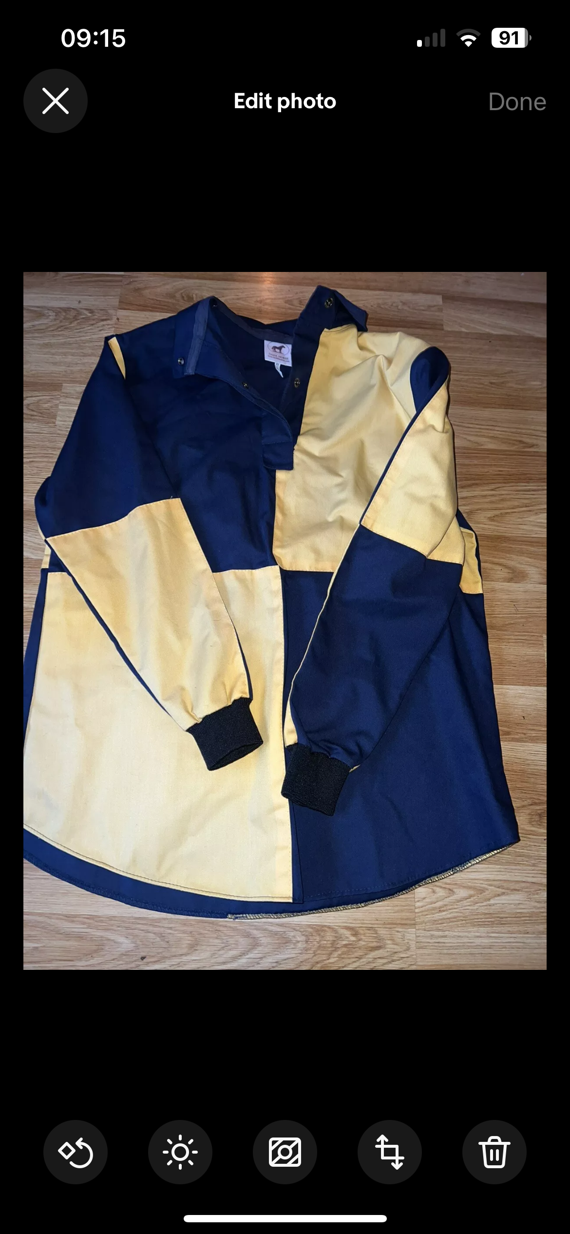 Dark Horse Quarter Xc Shirt Size Medium