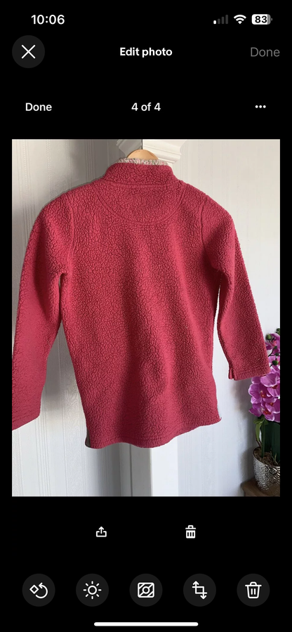 Little Joules Polar Fleece Jumper Size 11/12 Years