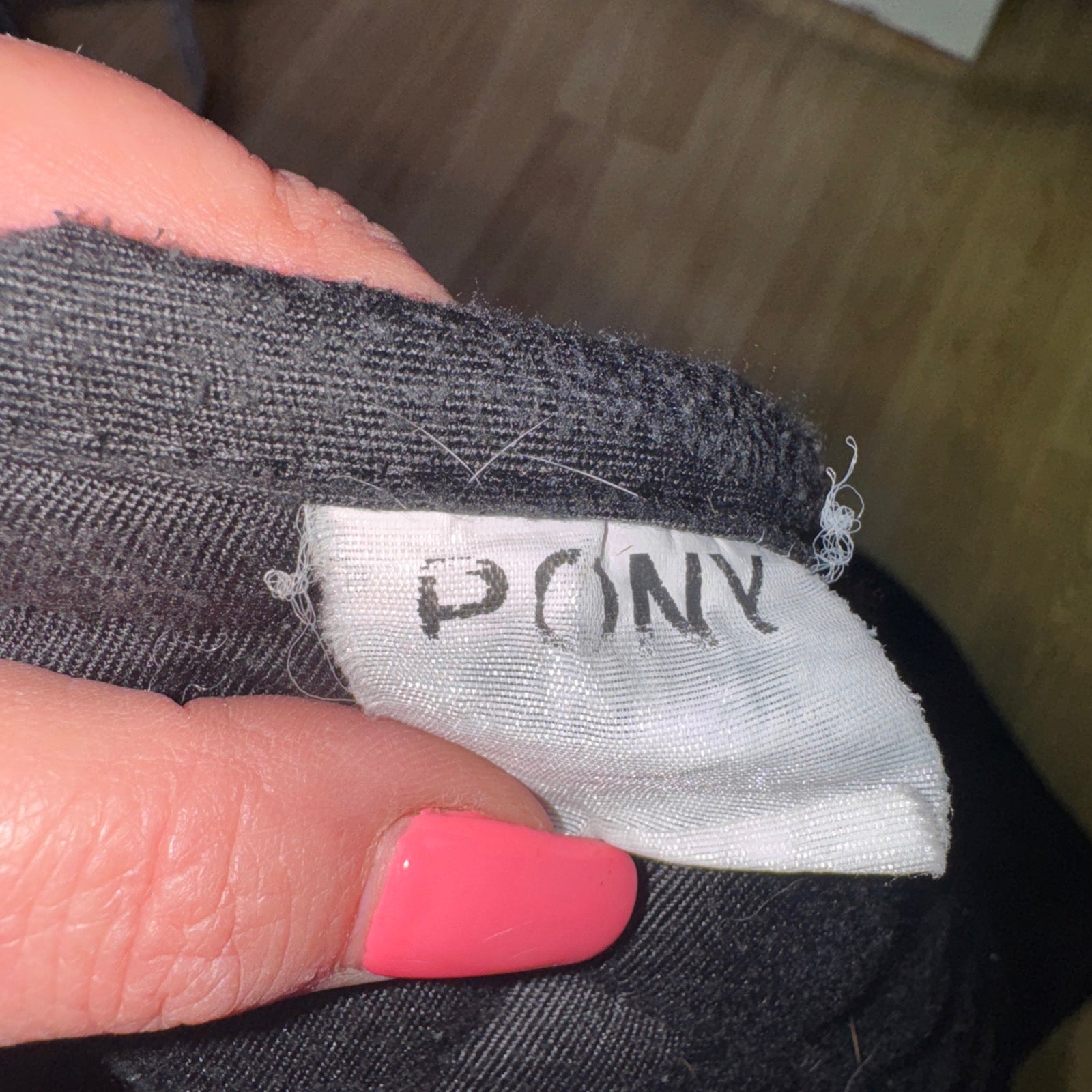 Black Quilted Numnah Pony