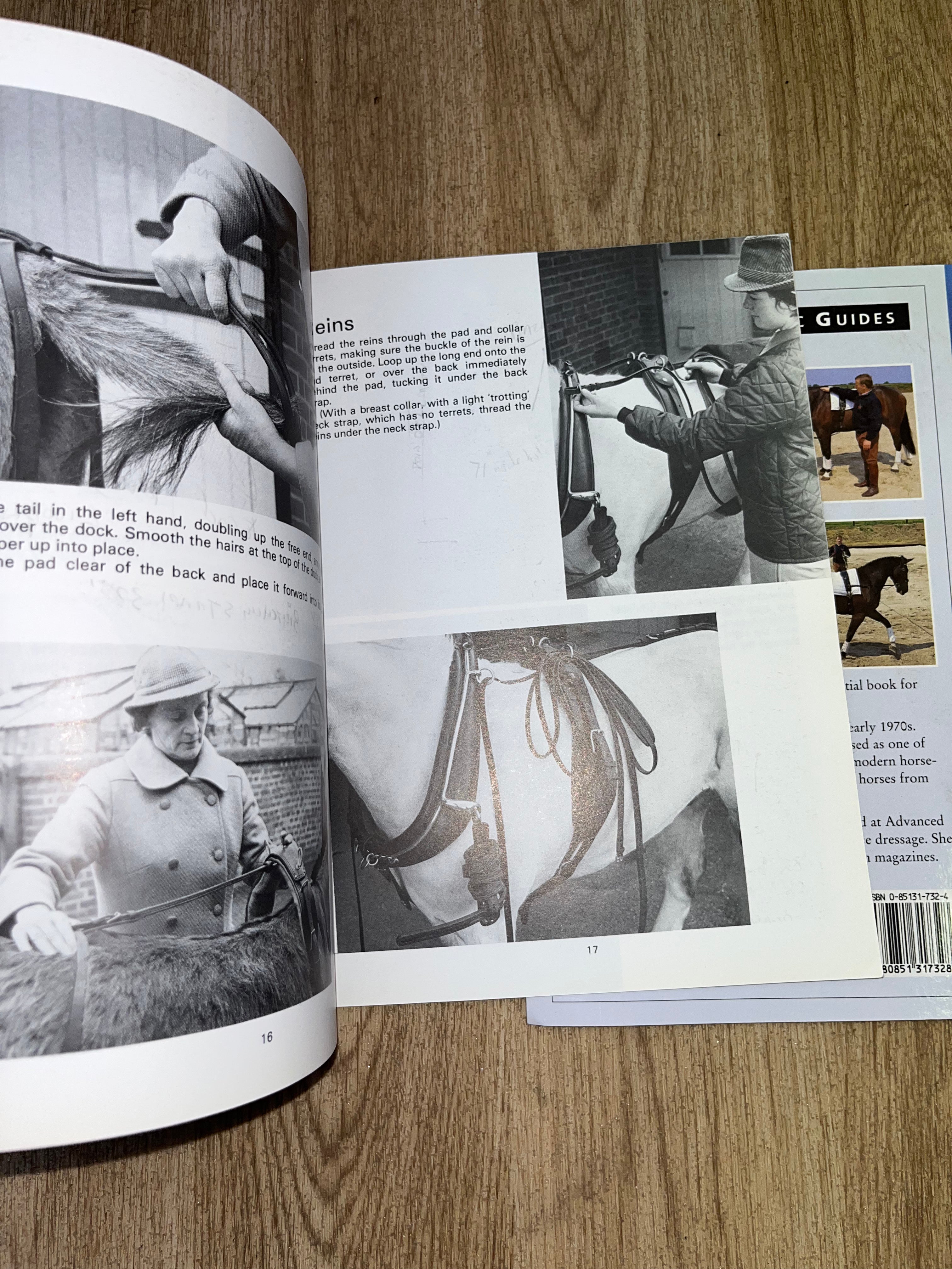 Bundle Of Books All About Lungeing / Harnessing Up Books